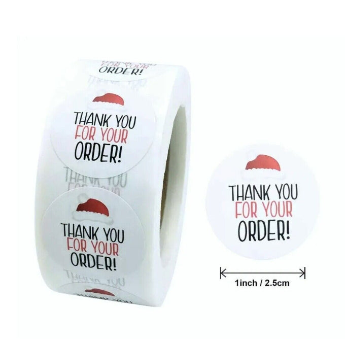 500 sheets | More Designs Stickers | self-adhesive label sealing packaging label | 2.5 cm / 1 inch