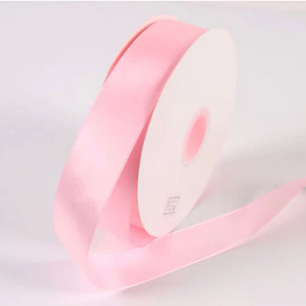 5 Yards High Quality Ribbon Pink Satin (0.6cm, 2cm, 2.5cm, 4cm)