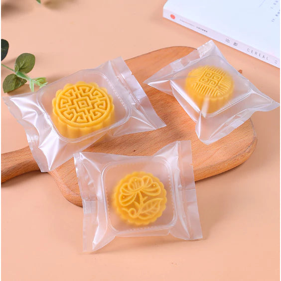 100pcs Matte open Top Frosted Matte Plain Candy Food Cookie Bag