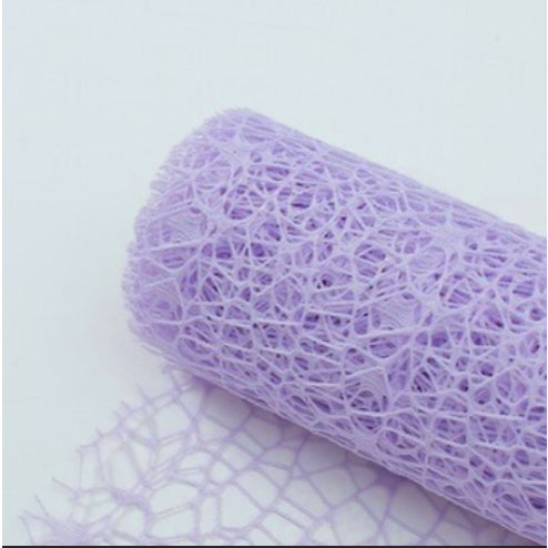49cm x 5yards | Mesh Web Wrapping Paper Flower Paper Bouquet Jacquard Mesh
