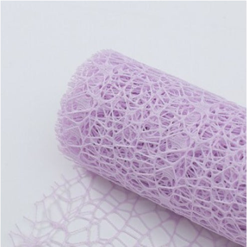 49cm x 5yards | Mesh Web Wrapping Paper Flower Paper Bouquet Jacquard Mesh