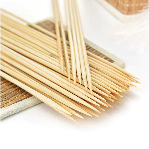 47pcs BBQ/Flower Bamboo Stick Large 40cm/50cm x 3 mm diameter