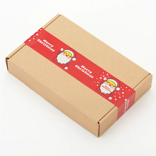 1pc Christmas Red Sealing Adhesive Tape Packaging Gift Wrapping Tape