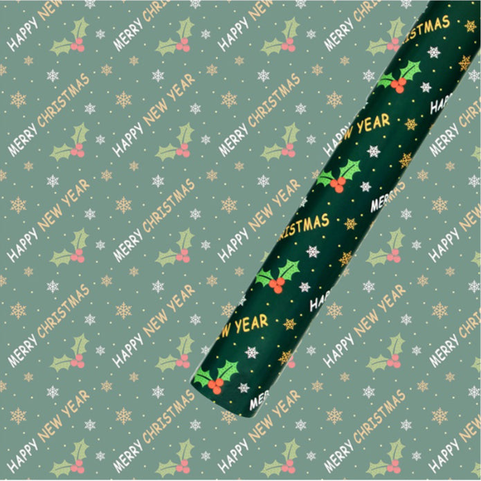 5 Sheets/roll CHRISTMAS Gift Wrapper Christmas Gift Present Paper Gift paper