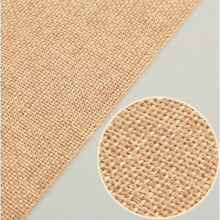 (48cmx5yards) Flower colored linen roll retro floral diy material flower packaging