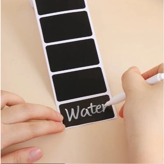 Waterproof Sticker Kitchen Bottle Label Jam Jar Tag