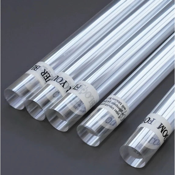 English letter glass flower bouquet wrapping per roll