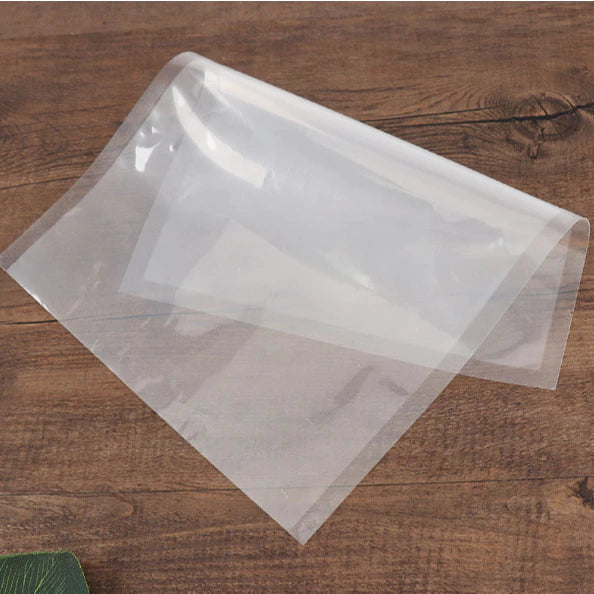 (100PCS) Clear Smooth Vacuum Bag Storage Bags For Vacuum Sealer Vacuum Packaging