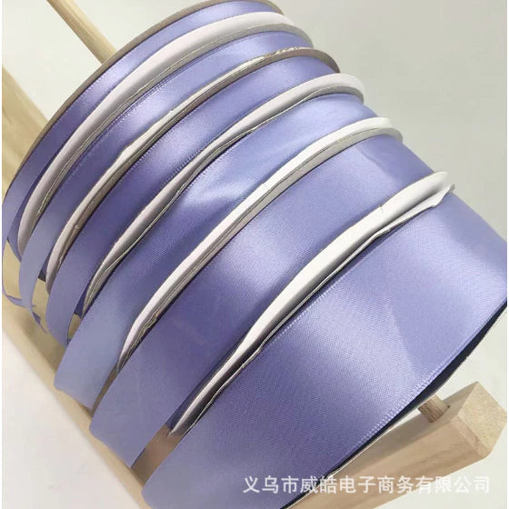 Light Purple 5 Yards High Quality Satin Ribbon High Quality (0.6cm, 2cm, 2.5cm, 5cm)