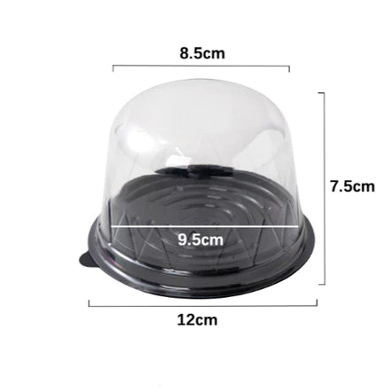 100pcs Cupcake Dome / Cake Blister Box Container Pastry Packing Box
