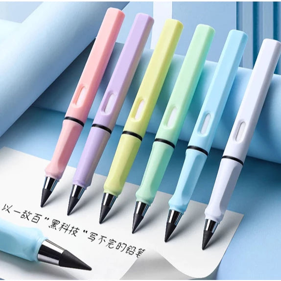 Random Color Eternal pencil black no need to sharpen pencil wear-resistant pen tip