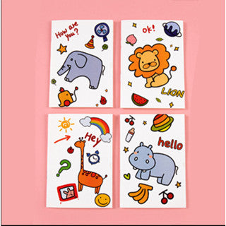 1pcs Random | Cute design mini cartoon Notebooks student Book composition mini notebook