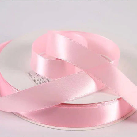 5 Yards High Quality Ribbon Pink Satin (0.6cm, 2cm, 2.5cm, 4cm)