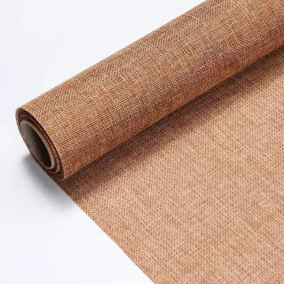 (48cmx5yards) Flower colored linen roll retro floral diy material flower packaging