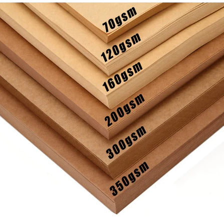 A3 KRAFT PAPER/BOARD 70GSM - 300 GSM Thick Paperboard