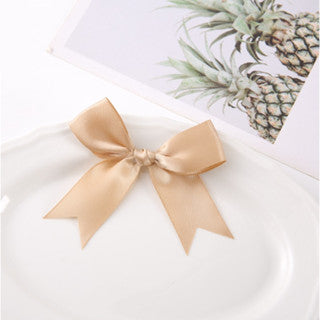 (50pcs/pack) 1'' Satin Ribbon Handmade 8.5cm Wide Swallowtail Bowknot For DIY Craft
