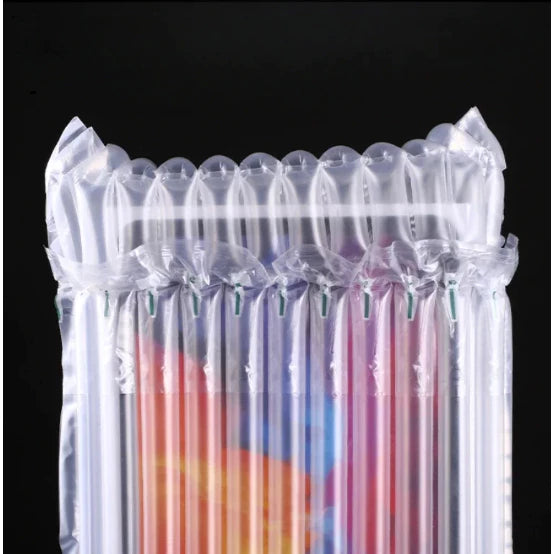 5pcs air column bag inflatable packing bubble bag protective column bubble wraps