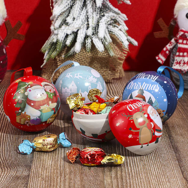 1PC Christmas round elf Balls Ornaments For Xmas Tree Christmas Decoration
