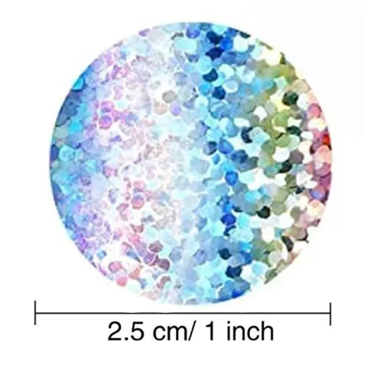 300 sheets/roll 2.50cm silver scratch Off sticker film self-adhesive Sticker Label