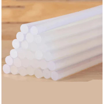 10pcs 7mm Transparent Hot Melt Gun Glue Sticks for Heat Pistol Gun Adhesive