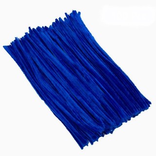 | 100PCS 8mm Fuzzy Wire Colored Chenille Wires Fluffy Sticks Stems Twist Tie for Kids