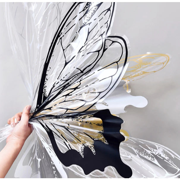 20pcs butterfly bouquet paper butterfly wrap flower paper gift diy handmade materials