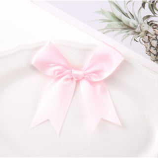 (50pcs/pack) 1'' Satin Ribbon Handmade 8.5cm Wide Swallowtail Bowknot For DIY Craft