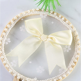 (50pcs/pack) 1'' Satin Ribbon Handmade 8.5cm Wide Swallowtail Bowknot For DIY Craft