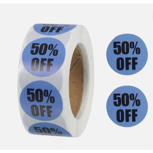 500 sheets | More Designs Stickers | self-adhesive label sealing packaging label | 2.5 cm / 1 inch