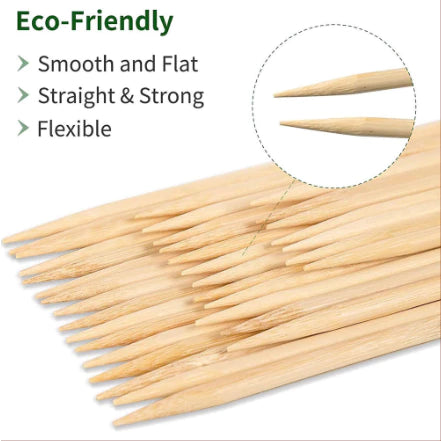 47pcs BBQ/Flower Bamboo Stick Large 40cm/50cm x 3 mm diameter