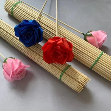 47pcs BBQ/Flower Bamboo Stick Large 40cm/50cm x 3 mm diameter