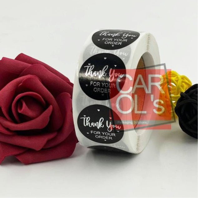 500 sheets | More Designs Stickers | self-adhesive label sealing packaging label | 2.5 cm / 1 inch