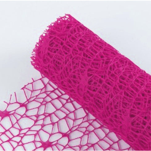 49cm x 5yards | Mesh Web Wrapping Paper Flower Paper Bouquet Jacquard Mesh