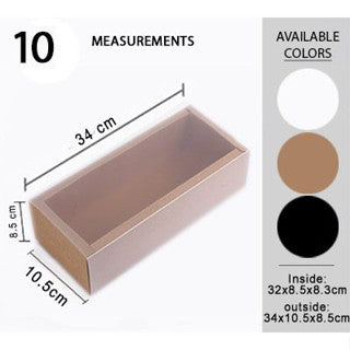 Transparent MATTE drawer box pvc matte gift box product packaging