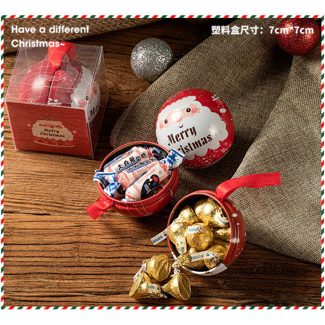 1PC Christmas round elf Balls Ornaments For Xmas Tree Christmas Decoration