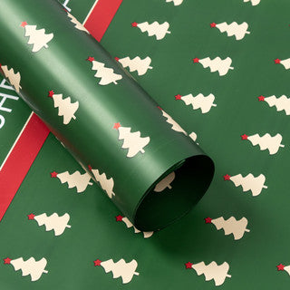 (20pcs) 57x57 Christmas Flower Snowflake Gift Wrapping Paper XMAS