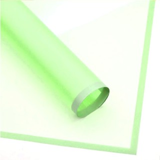 20pcs Transparent Colored Edge Flower Wrapper Korean Wrapper Accesories Paper Wrapping