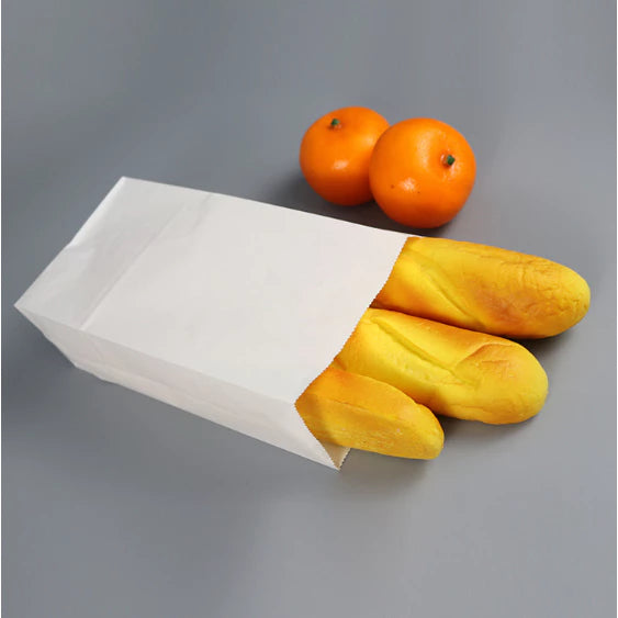 White Paper Bag by 50Pcs. Per pack| Gift Wrapping Paper Bag Kraft Paper Wrapping Bag 70gsm