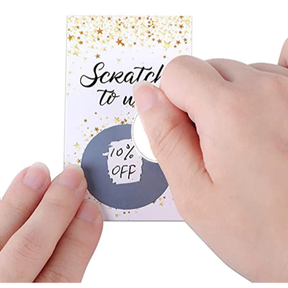 300 sheets/roll 2.50cm silver scratch Off sticker film self-adhesive Sticker Label