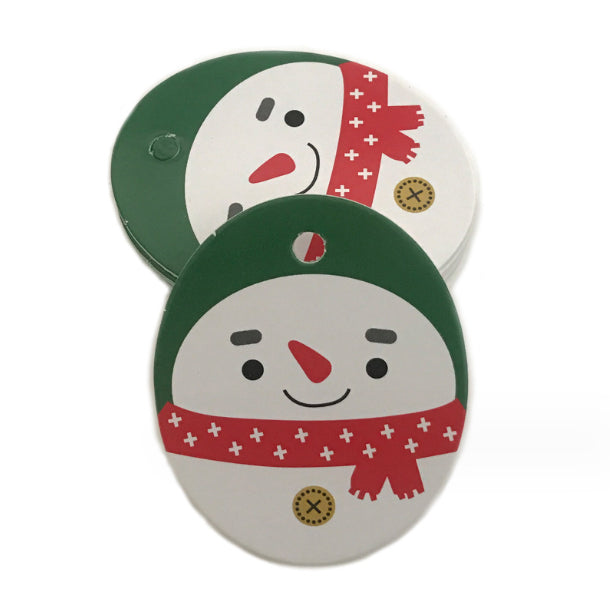 100Pcs/50pcs Christmas paper hand card wedding party paper tag