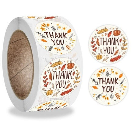 500 sheets | More Designs Stickers | self-adhesive label sealing packaging label | 2.5 cm / 1 inch