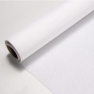 (48cmx5yards) Flower colored linen roll retro floral diy material flower packaging