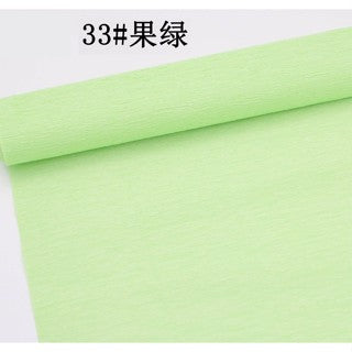 50x250cm | Crepe Paper Roll for Paper Flowers Arts Crafts DIY Party Decorations