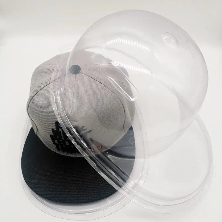 Cap Case Protector - Curve Brim & Flat Brim Transparent for Display and Collections