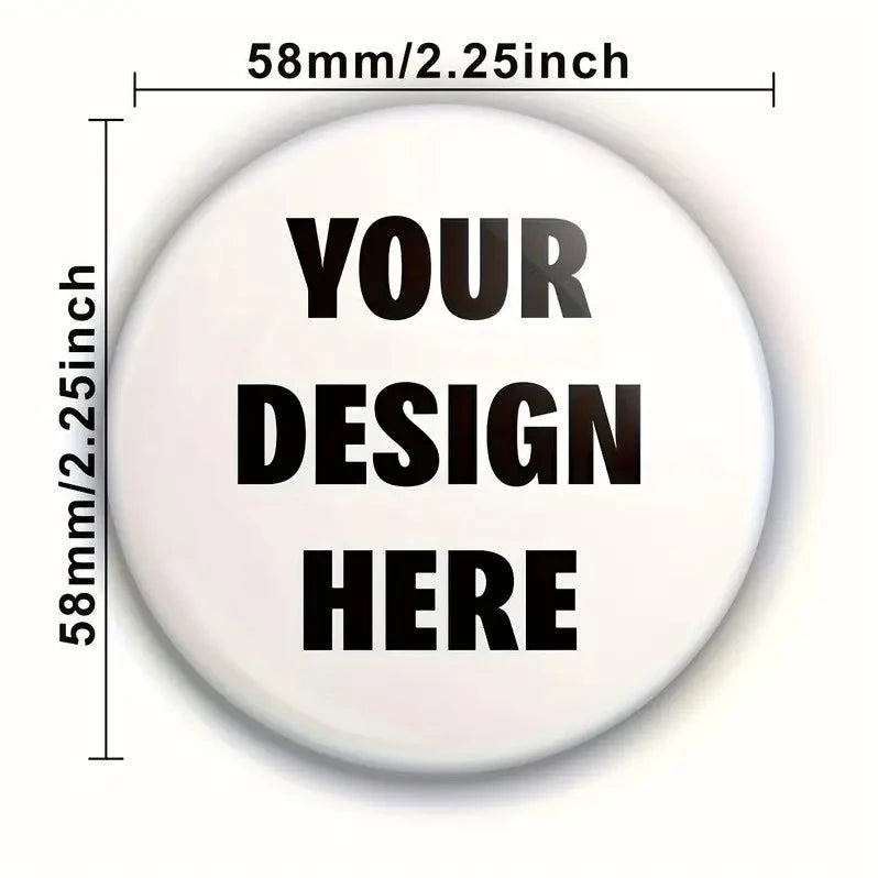 58MM (100pcs) Blank Badge Button Bottle Opener – Magnetic Tinplate