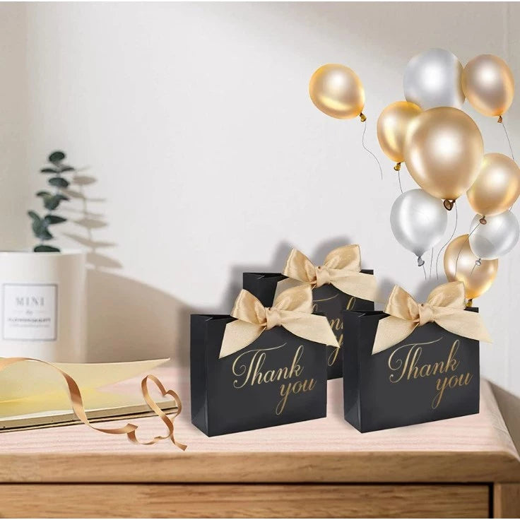 10pcs/set | Thank You Mini Gift Boxes - for Favors Wedding, Birthday, (Thick Kraft Paper)