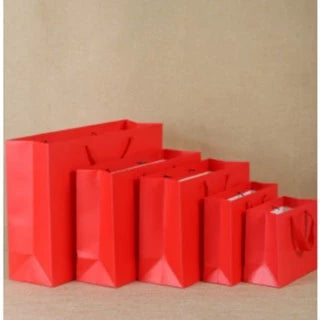 10PCS | PAHIGA Gift Paper Bag with Handles Craft Package Paper Gift Box Jewelry Birthday Decoration