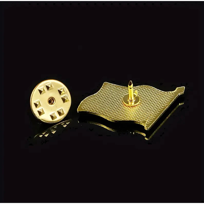 1pc/3pcs | Philippine Flag Lapel Pin, National Emblem Alloy Brooch, Tie Backpack Badge
