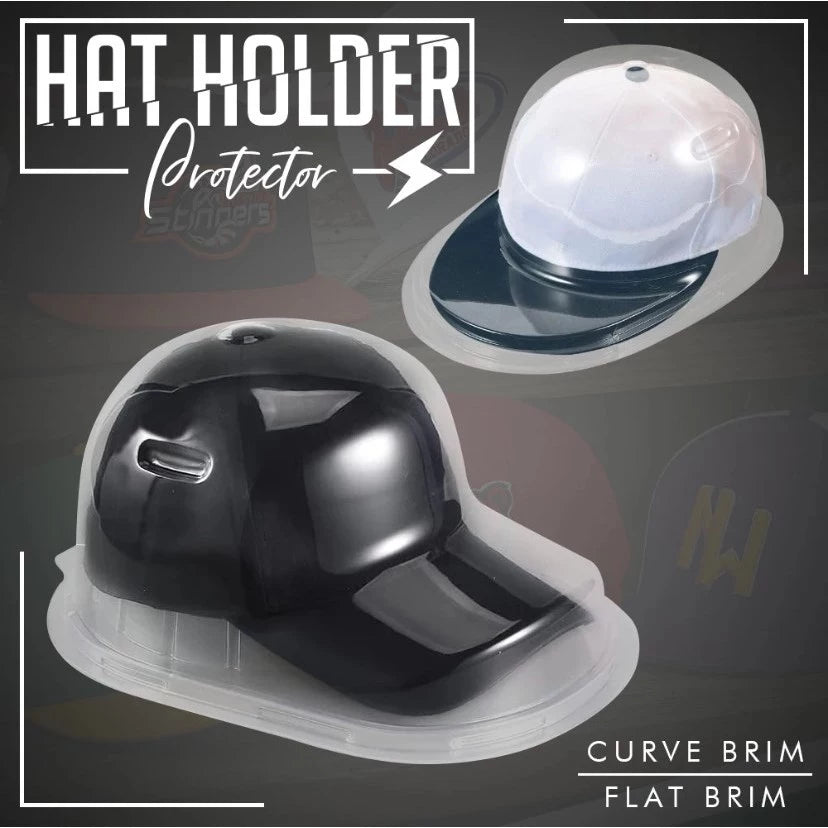 Cap Case Protector - Curve Brim & Flat Brim Transparent for Display and Collections