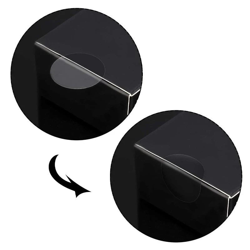 500pcs/sheets Self-adhesive Transparent sealing sticker SHEETS 2CM 2.5CM 3CM flat round